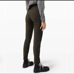 lululemon athletica Here To There High Rise Pant in Olive Green Size 2